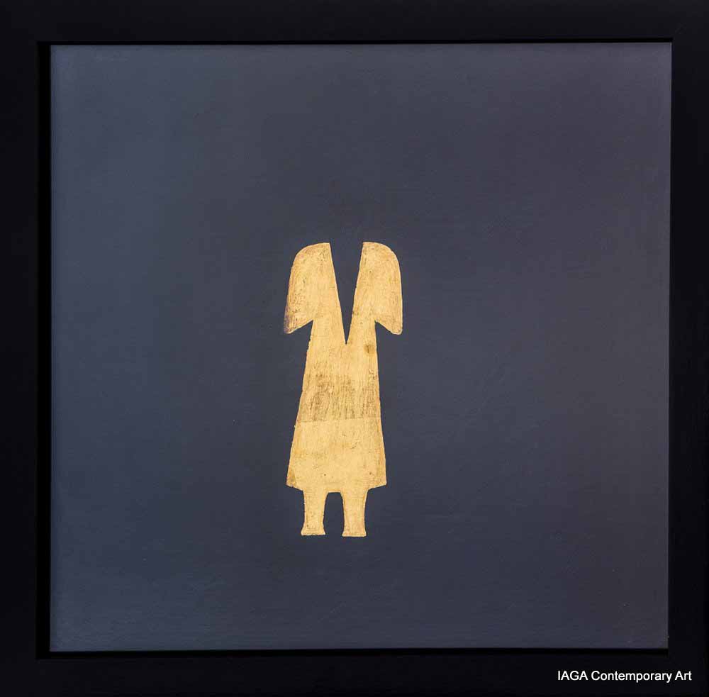 DE DOMINICIS GINO, Untitled, 1986, Mixed technique on  wood, 51,  5 x 53, 5 x 7  cm